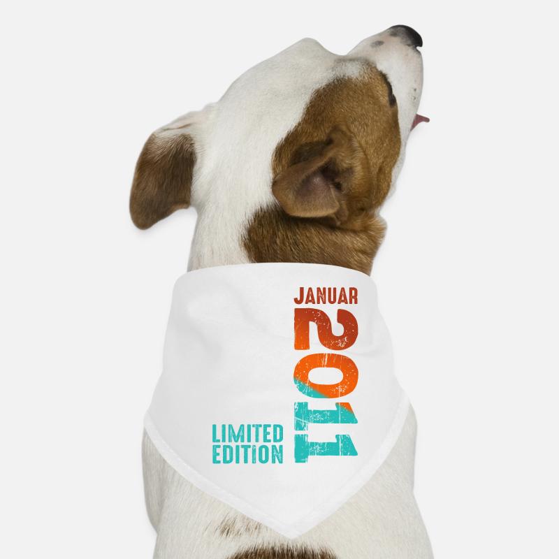Edition Limitée Janvier 2011 Légendaire depuis Janvier Bandana pour chien