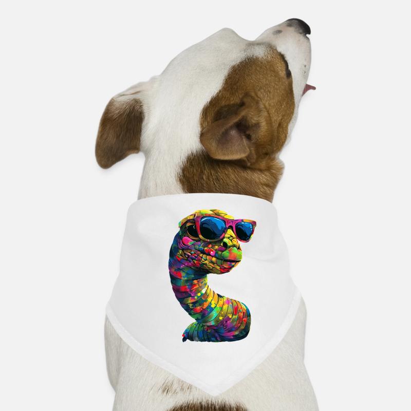 Wurm Hunde-Bandana
