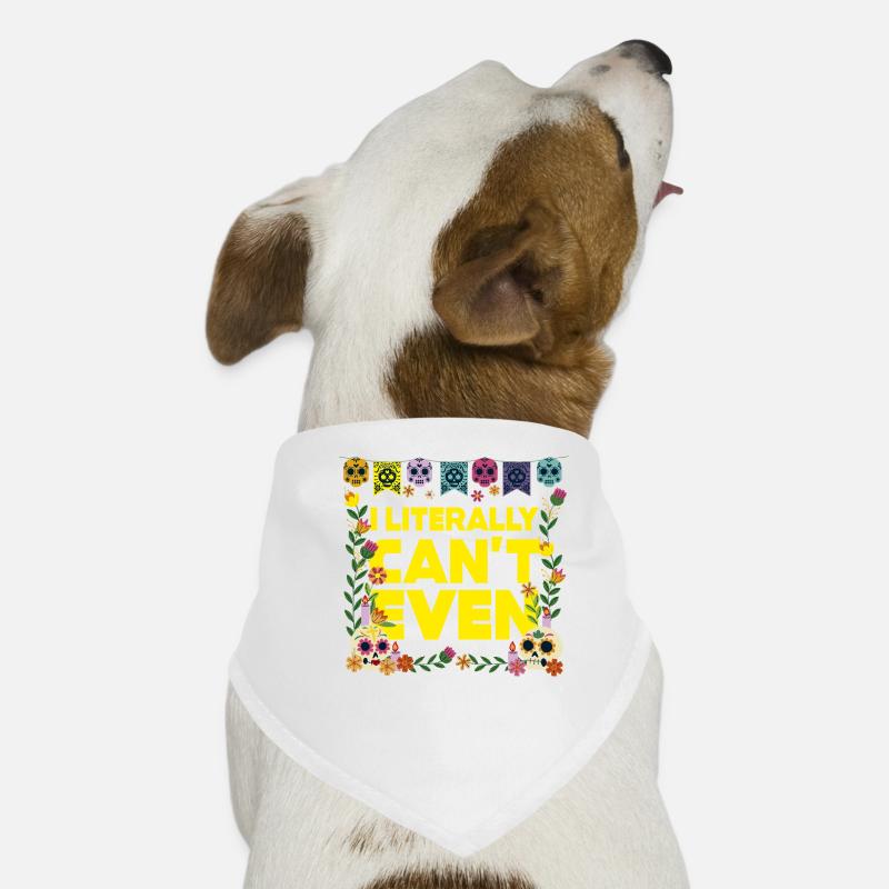 I Literally Cant Even Care Dog Bandana