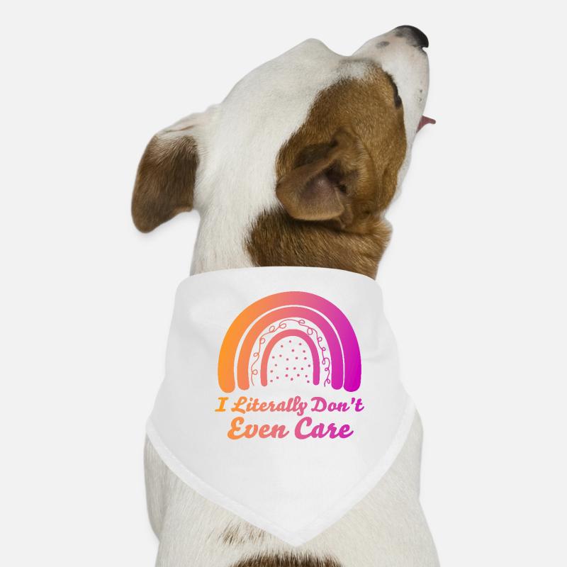 Je ne m’en soucie même pas Bandana pour chien