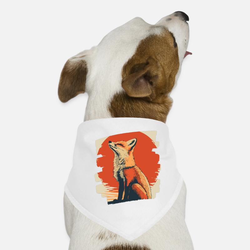 Renard Bandana pour chien