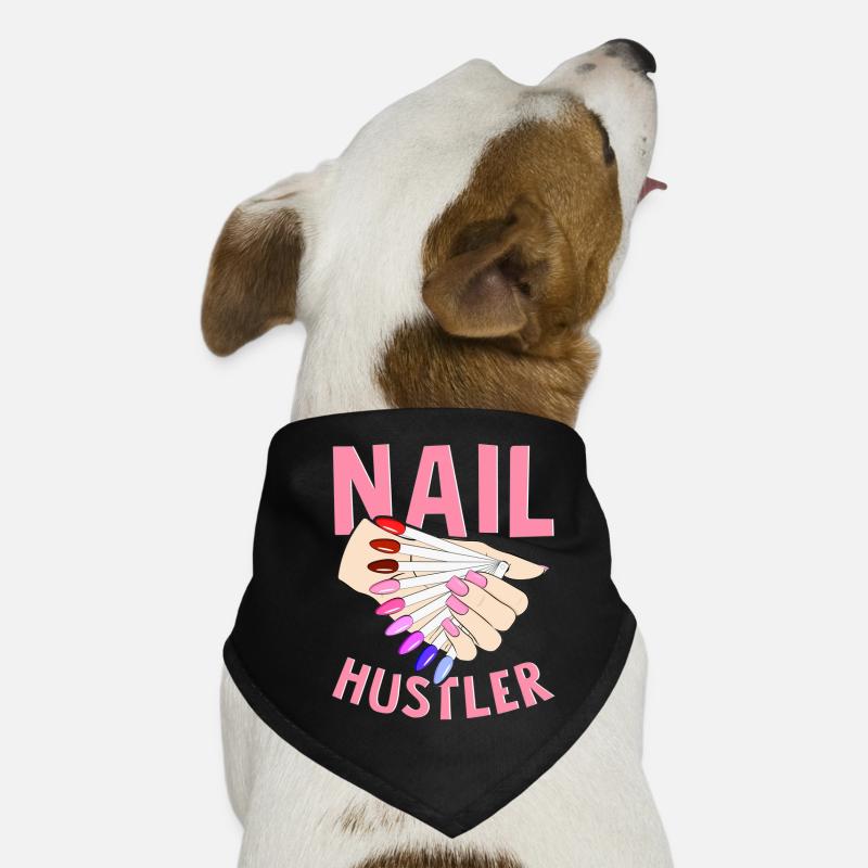 Nageltechniker Nail Artist Nail Tech Hunde-Bandana