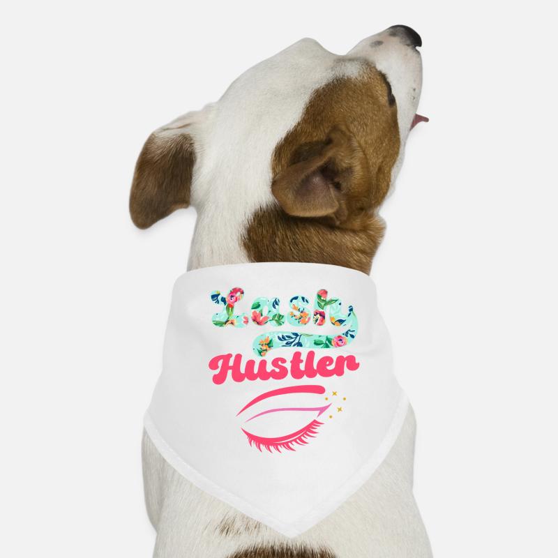 Last Hustler Artiste de cils Amant de cils Bandana pour chien