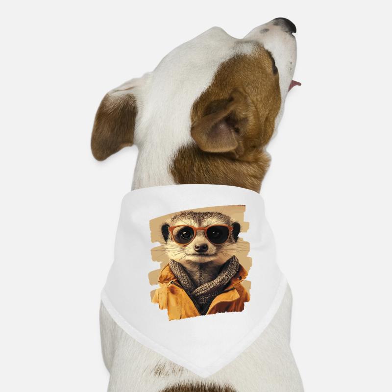 Erdmännchen Hunde-Bandana