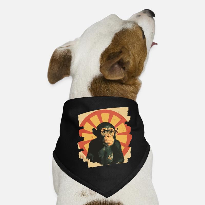 Affe Hunde-Bandana