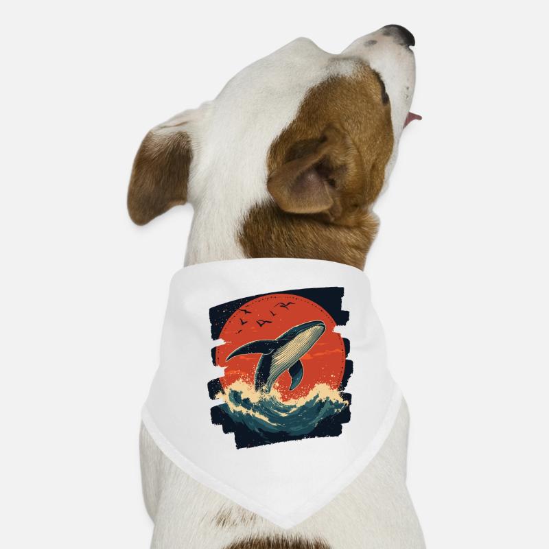 Whale Dog Bandana