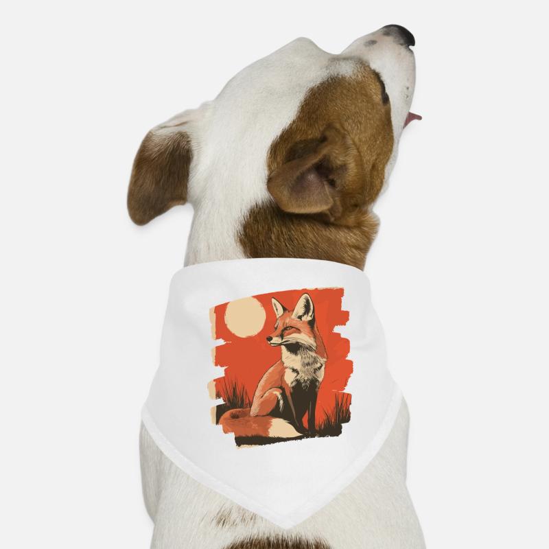 Fox Dog Bandana