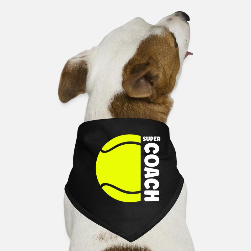 Coach de tennis Bandana pour chien