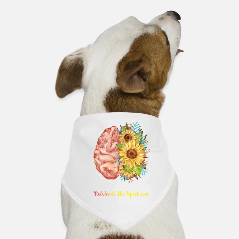 Autisme Bandana pour chien