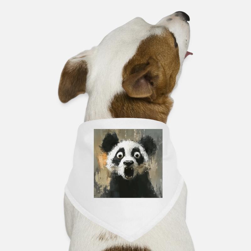 Panda Hunde-Bandana