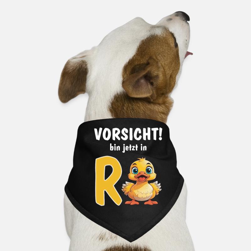 Attention, je suis à la retraite maintenant Bandana pour chien
