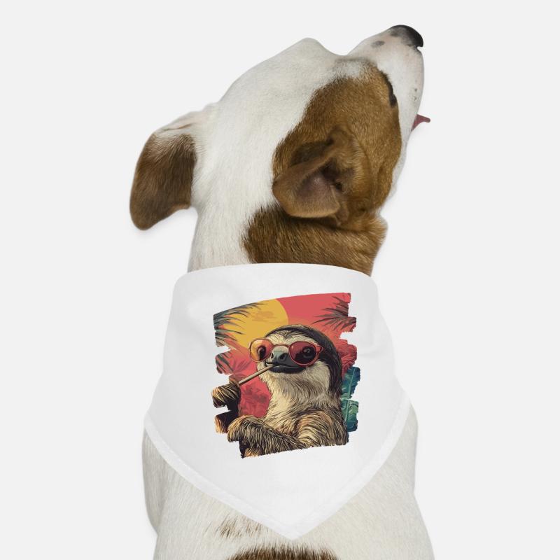 Paresse Bandana pour chien