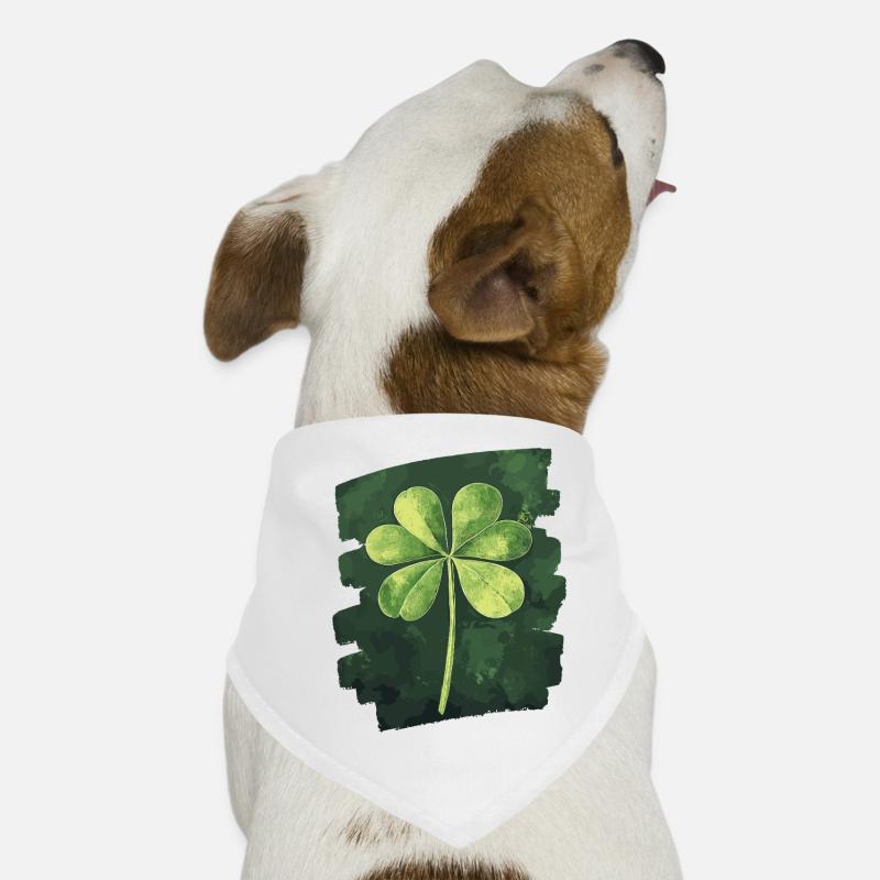 Trèfle de la Saint-Patrick Bandana pour chien