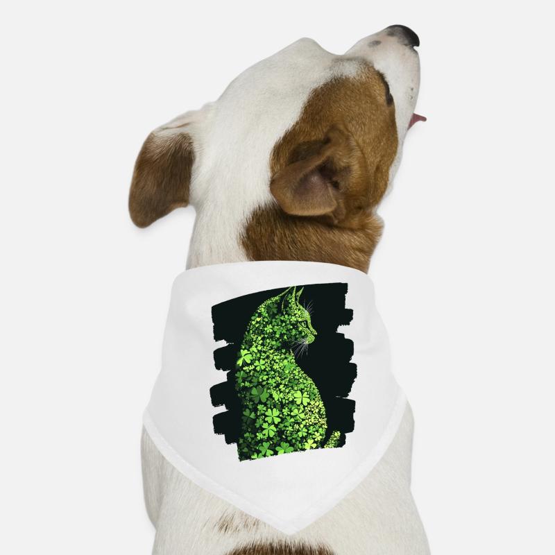 Chat de la Saint-Patrick Bandana pour chien