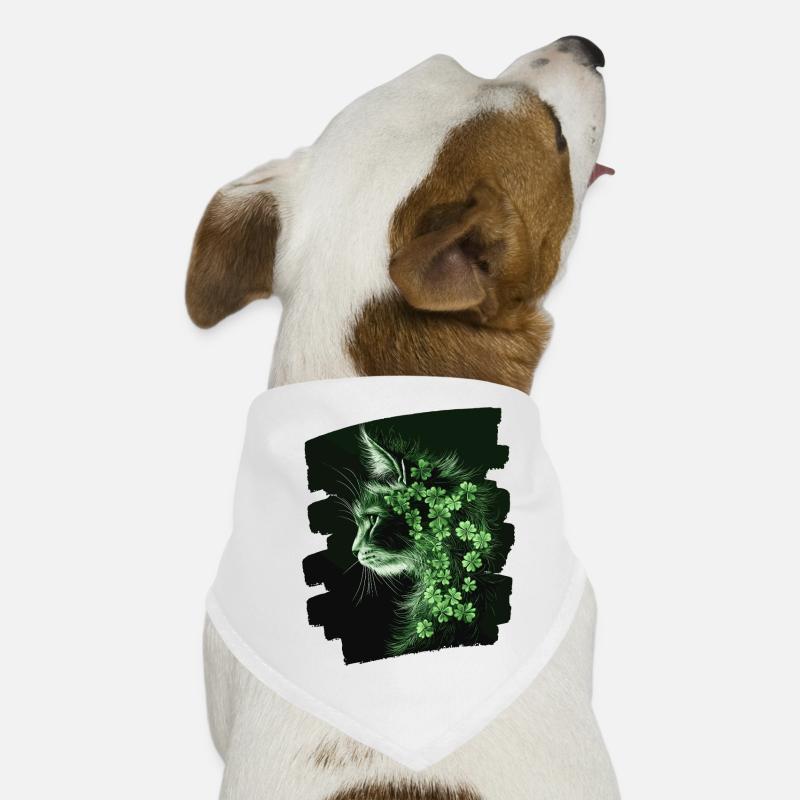 Chat de la Saint-Patrick Bandana pour chien