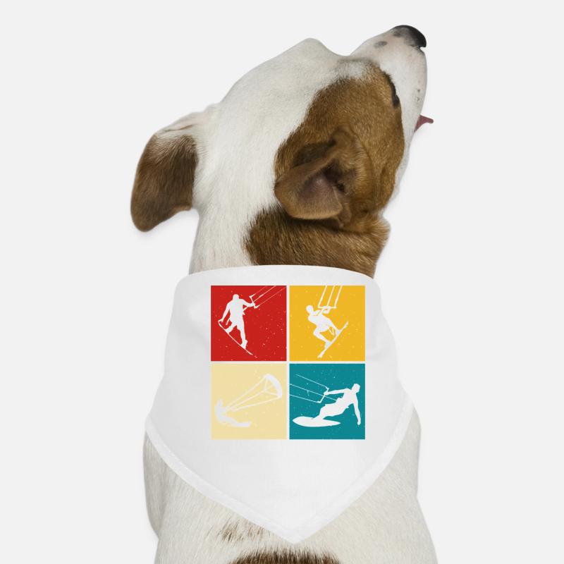 Kitesurfer Kiteboard Kitesurfen Kitesurf Hunde-Bandana