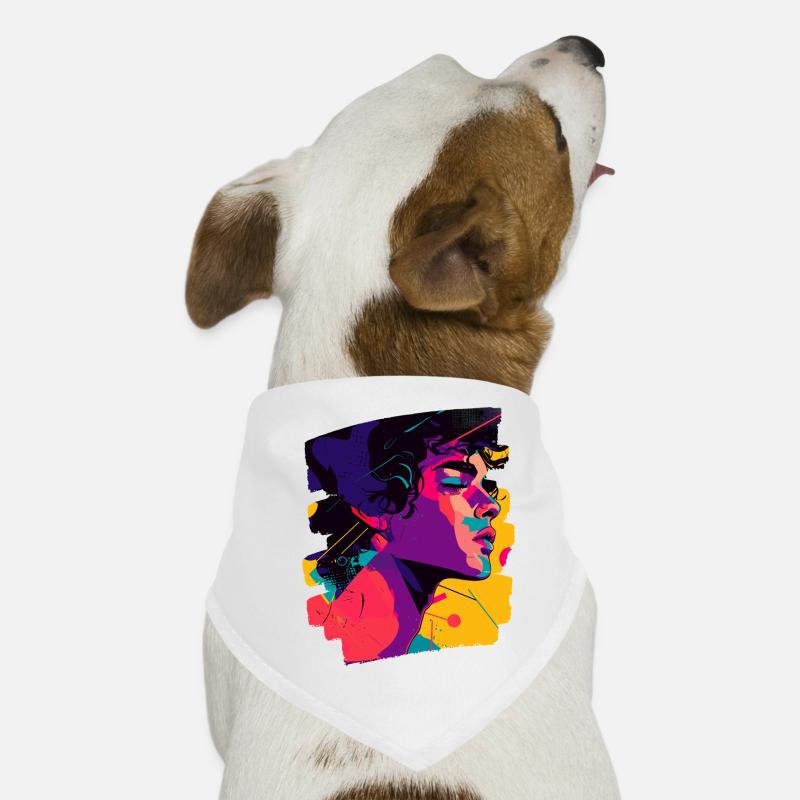 80s Dog Bandana