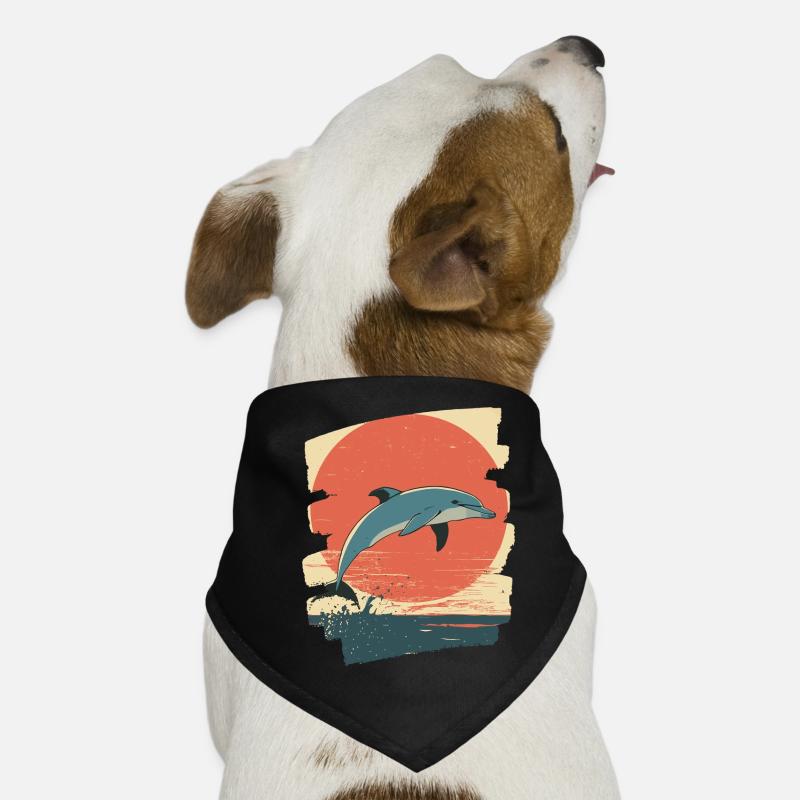 Delfin Hunde-Bandana