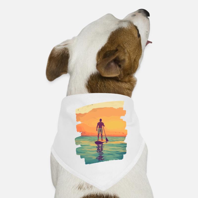 Stand-up-paddle SUP Hunde-Bandana
