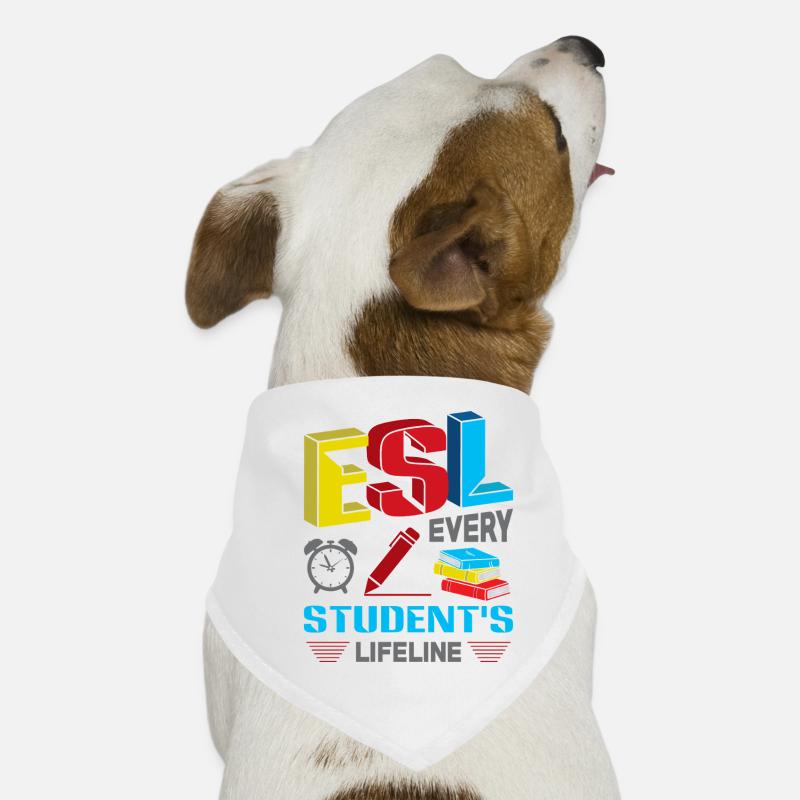 ESL-Lehrer ESL Unterricht Hunde-Bandana