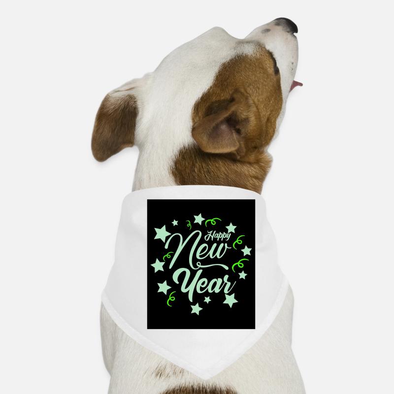 Nouvel An 7 Bandana pour chien