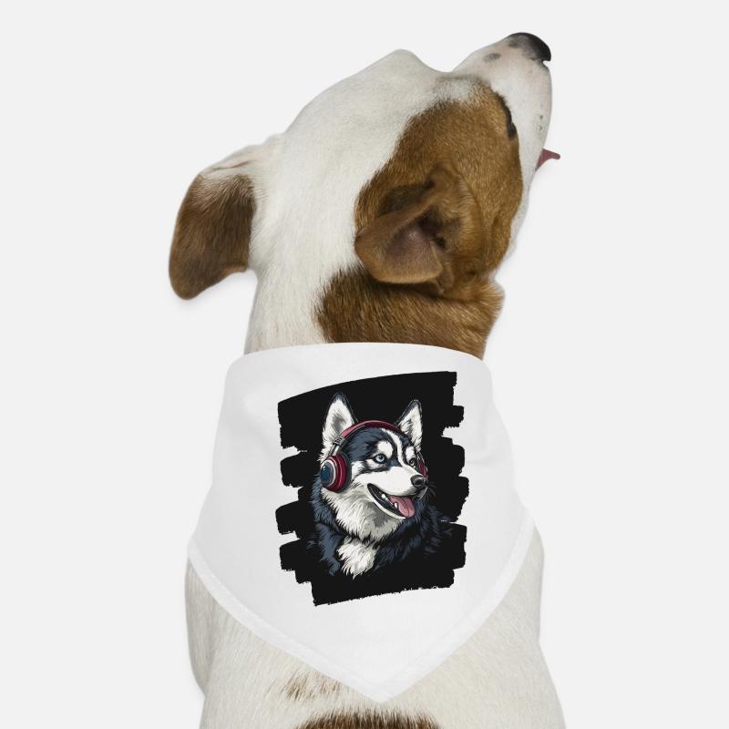 Husky Hunde-Bandana