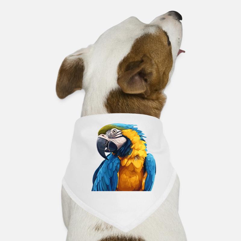 Parrot Parrot Parrot Dog Bandana