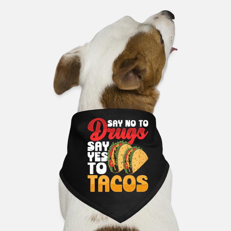 Tacos Dog Bandana