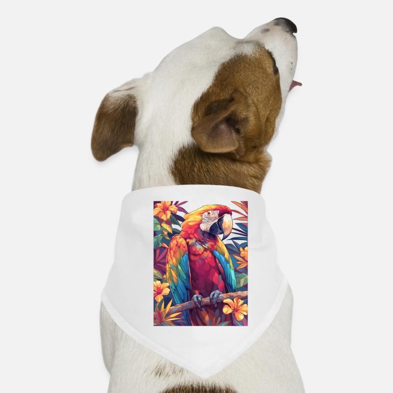 Parrot Parrot Parrot Dog Bandana