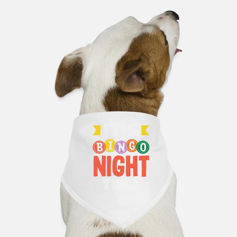 C’est une soirée bingo pour vous tous Bandana pour chien