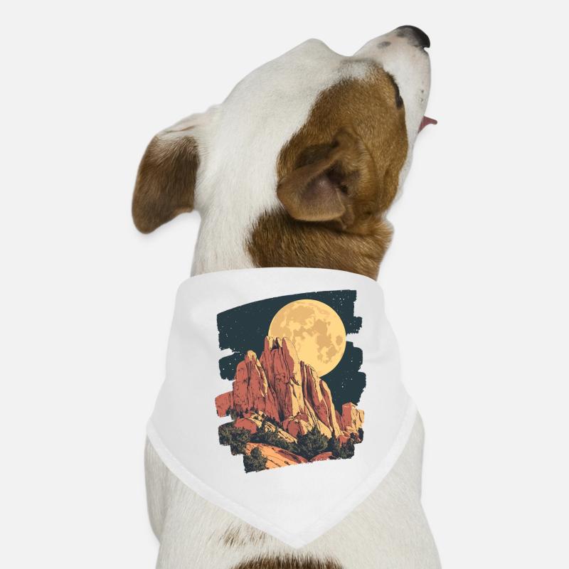 Mountains Dog Bandana