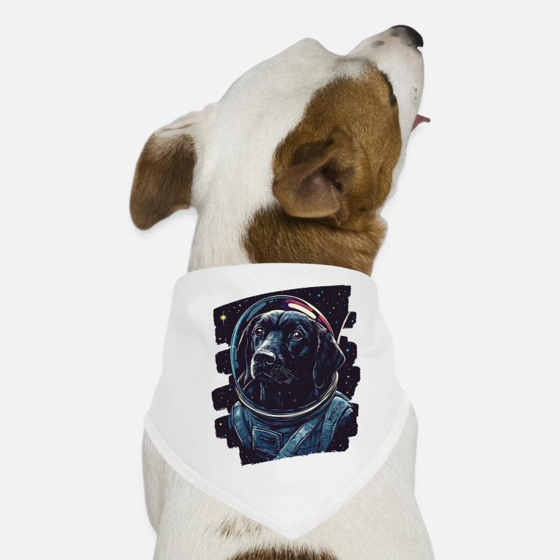Labrador Astronaut Hunde-Bandana