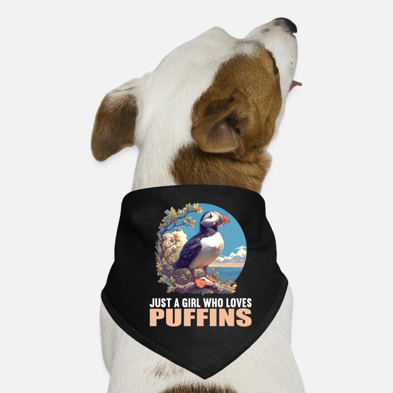 Puffin Dog Bandana