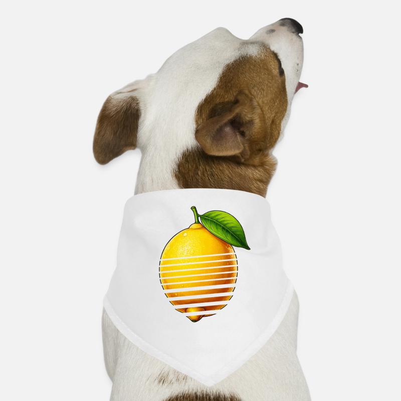 CITRON Bandana pour chien