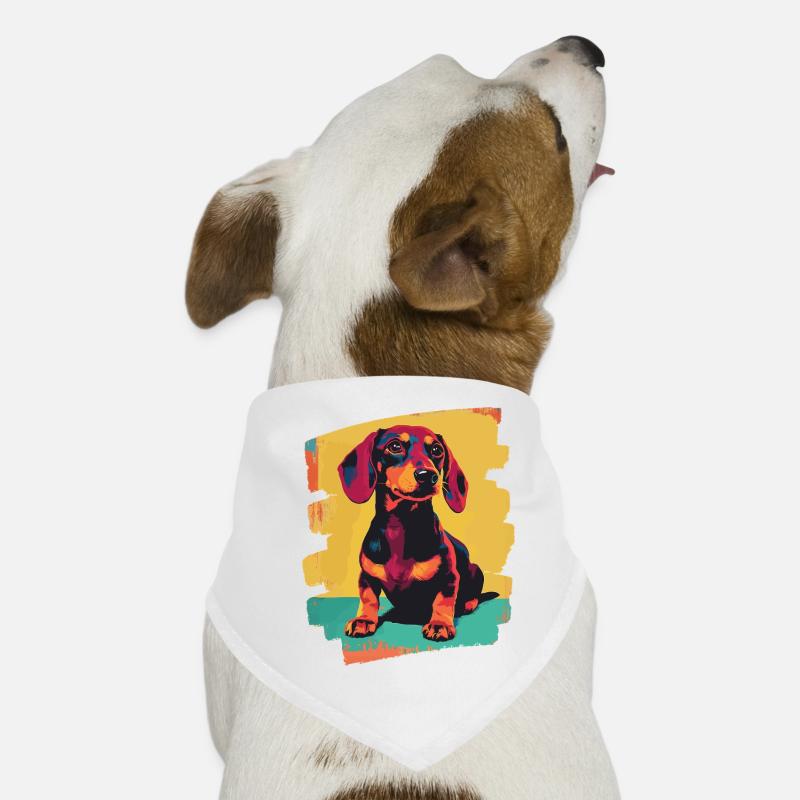 Dackel Dachshund Hunde-Bandana