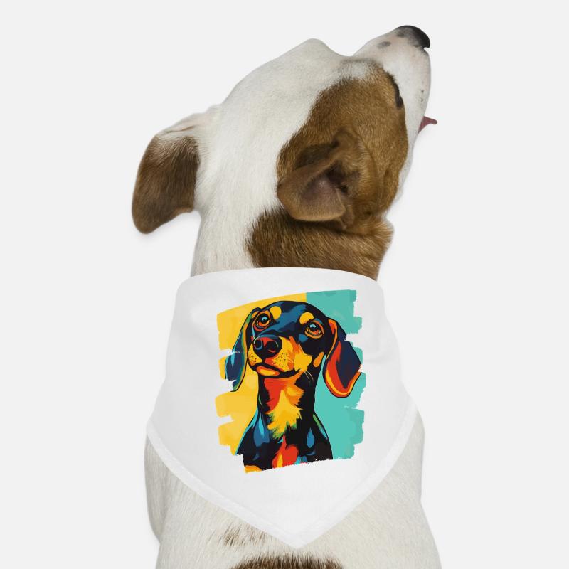 Dackel Dachshund Hunde-Bandana