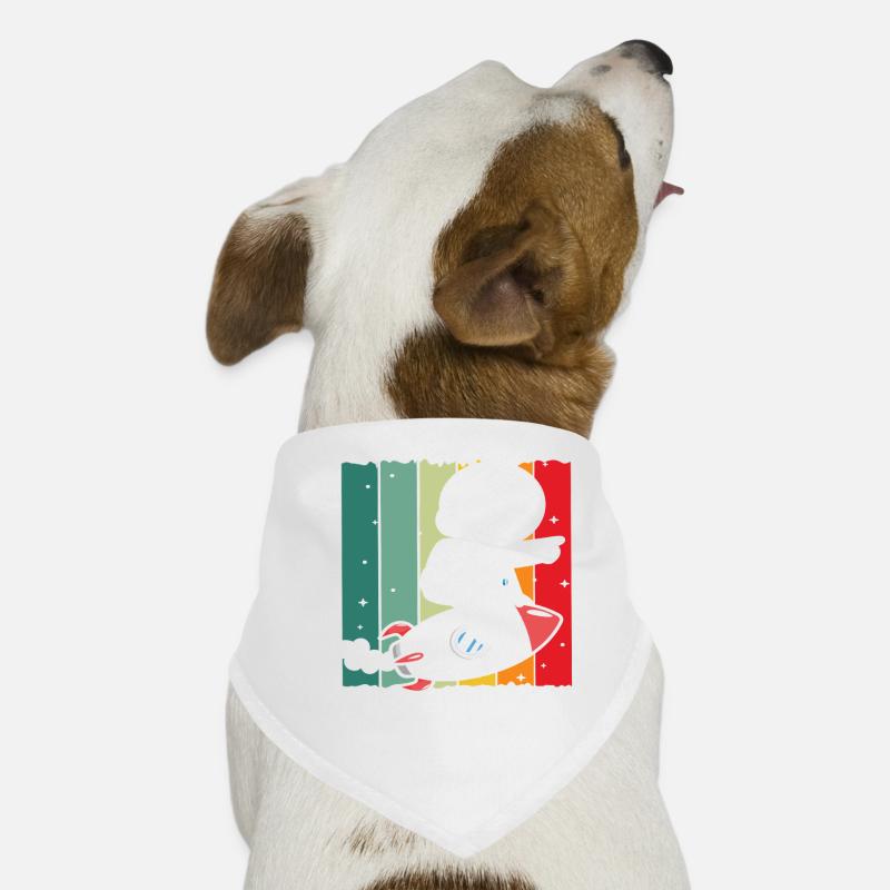 Astronaut Rocket : douze ans d’aventure Bandana pour chien