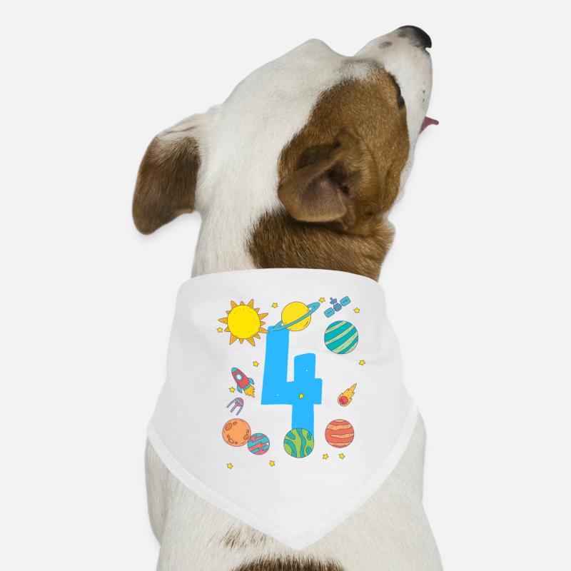 Space adventure for little explorers Dog Bandana