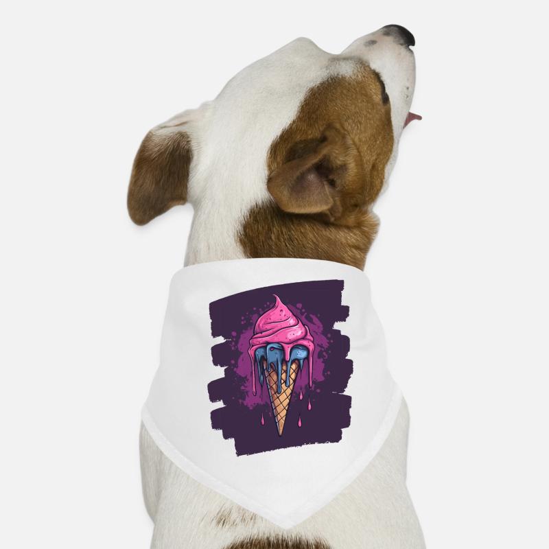 Eiscreme Eis Hunde-Bandana