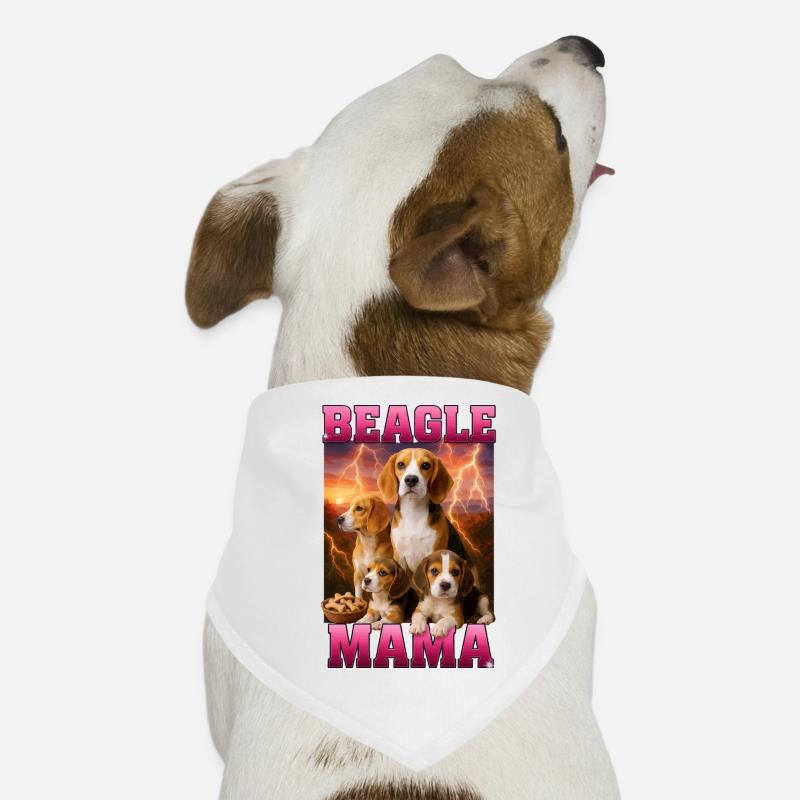 Beagle Hunde-Bandana