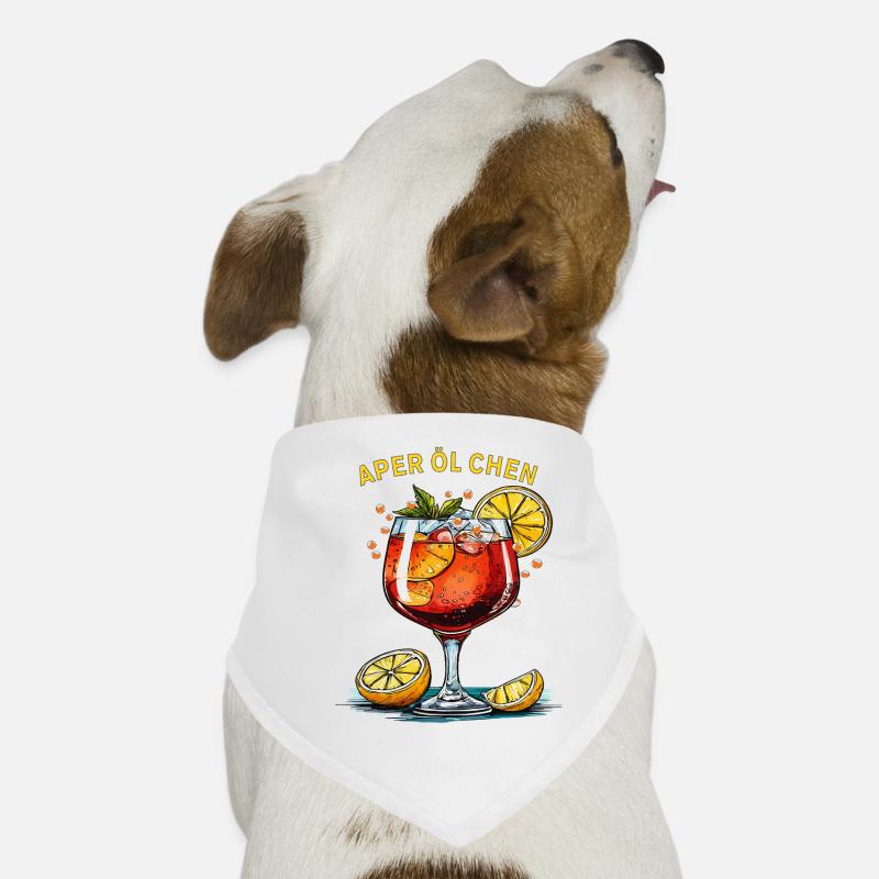 MÉLANGE DE BOISSON SPRAY HUILE APER Bandana pour chien