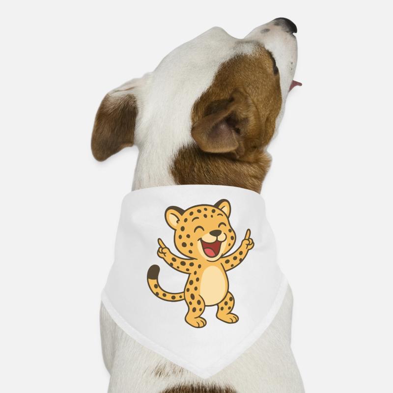 Guépard Cheer Up Bandana pour chien