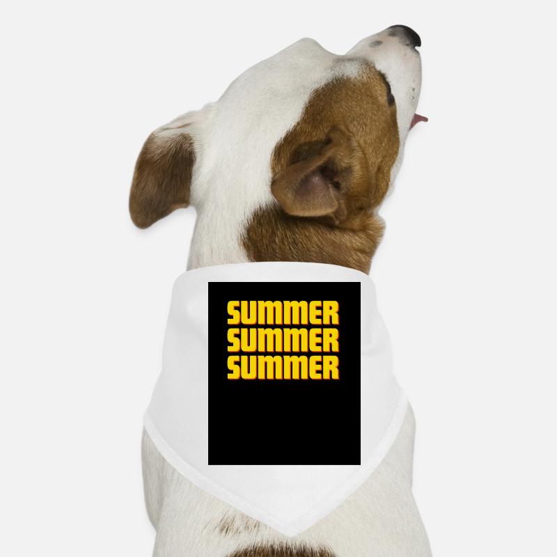 Sommer Hunde-Bandana