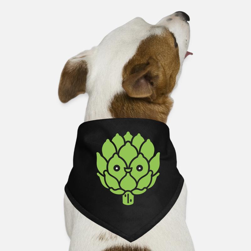 Artischocke Hunde-Bandana