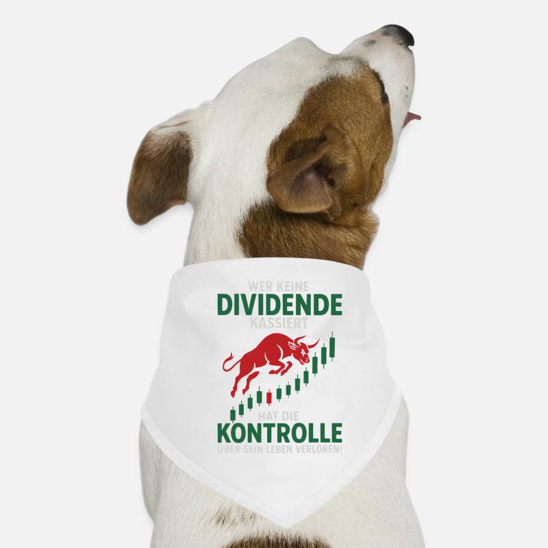 Actions Pension Dividende Bourse Bandana pour chien