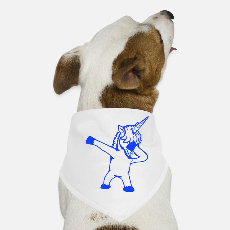 Licorne Dabbing Dab Danse Soirée Pose Geste Drôle Bandana pour chien
