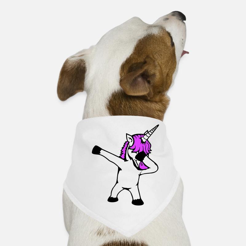 Licorne Dabbing Dab Danse Soirée Pose Geste Drôle Bandana pour chien