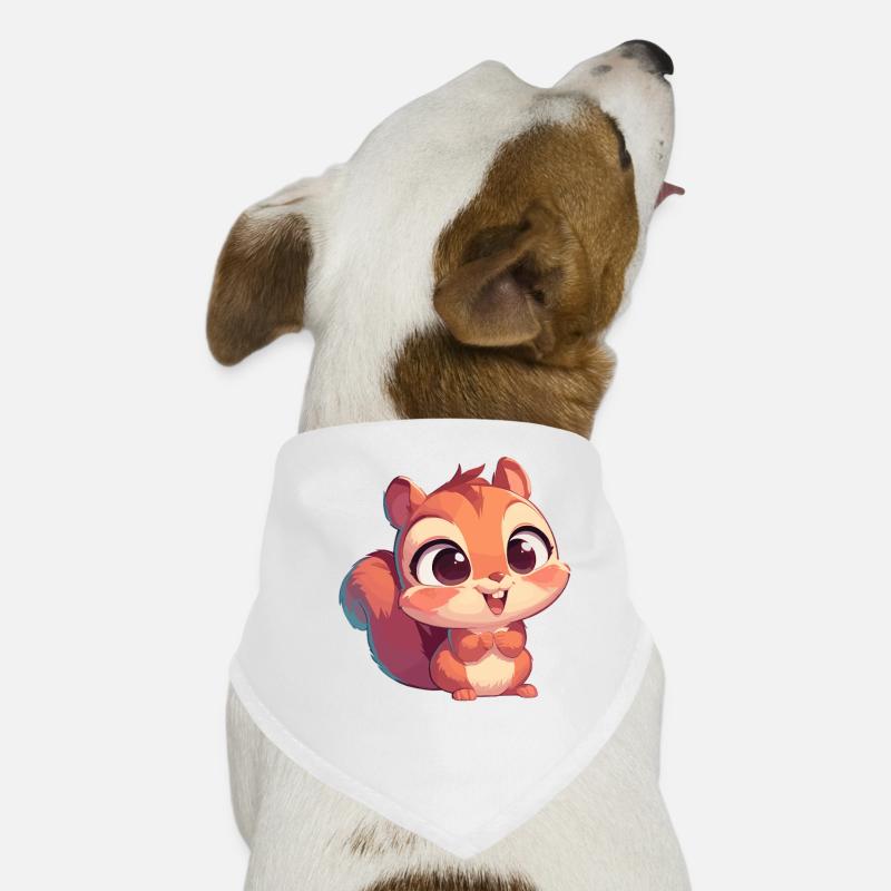 Eichhörnchen Hunde-Bandana