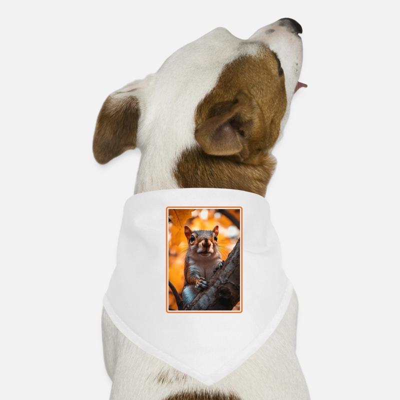 Eichhörnchen Hunde-Bandana