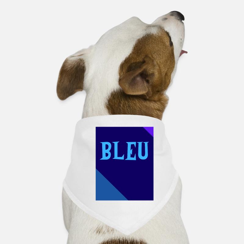 Lavagna rettangolare triangolare BLU Bandana per cani